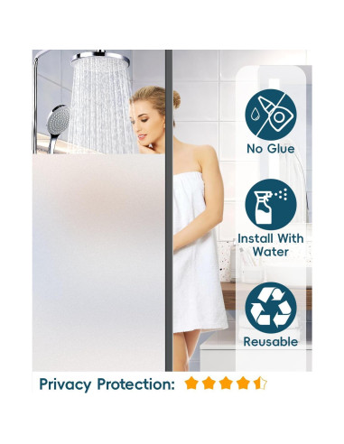 Película de Ventana Dwersty Esmerilada 75x200 cm Anti-UV
