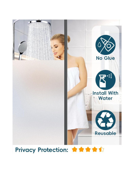 Película de Ventana Dwersty Esmerilada 75x200 cm Anti-UV