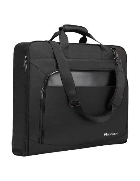 Bolsa de Traje Modoker Negra con Correa de Hombro 106.68 cm