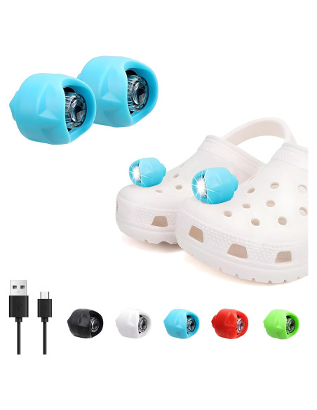 Luces LED Recargables Vergissm para Zapatos - Impermeables