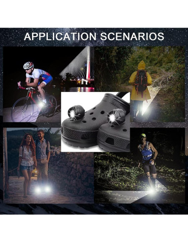Luces LED Recargables Vergissm para Zapatos - Impermeables