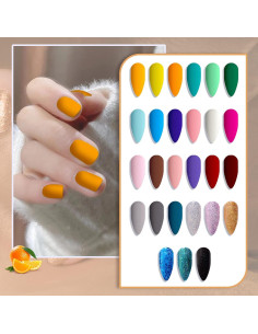 Set de Esmalte de Uñas en Gel JEWHITENY 30PCS 27 Colores 2
