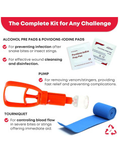 Kit Extractor de Veneno Ever Ready para Mordeduras y Picaduras 2