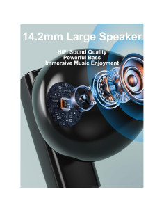 Auriculares Inalámbricos ZYKCEM BT12 Bluetooth 5.3 Estéreo 2