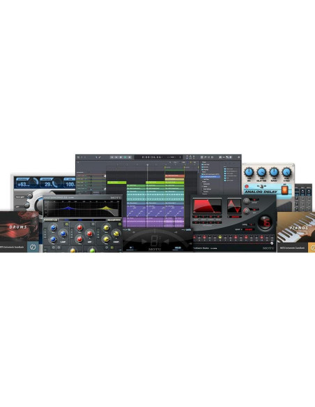 Interfaz de Audio USB Motu M4 4x4 con Micrófono AKG P220