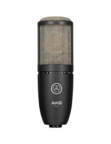 Interfaz de Audio USB Motu M4 4x4 con Micrófono AKG P220