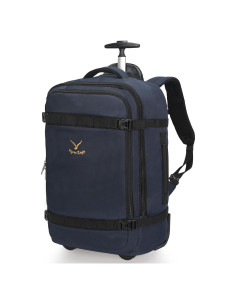 Mochila Rodante Hynes Eagle 42L Aprobada para Vuelo Azul