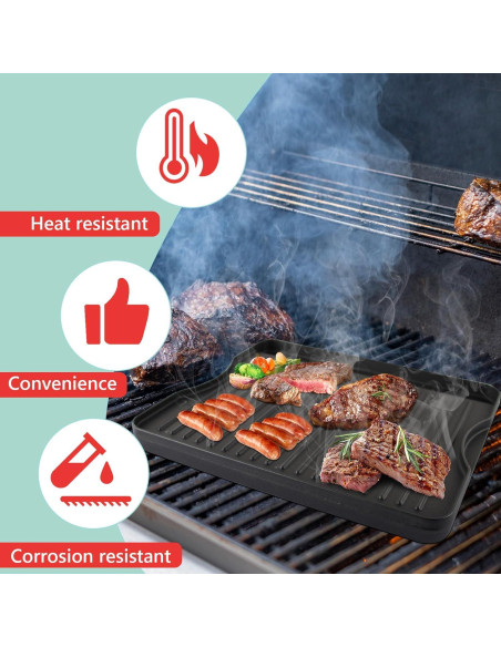 Plancha Reversible Hierro Fundido 40.64x35.56cm WEBROIL