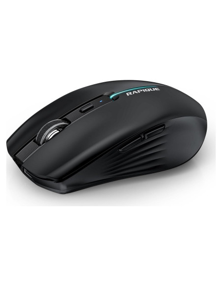 Ratón Inalámbrico RAPIQUE R110 Bluetooth Recargable Negro