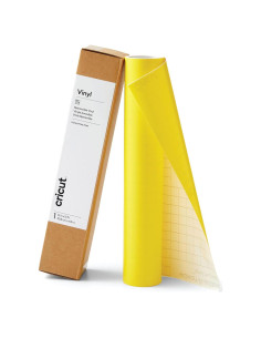 Vinilo Removible Premium Cricut Amarillo Brillante 30.48x457.2cm