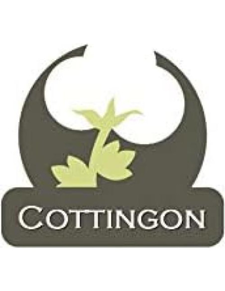 Sábanas de Cuna 4 Piezas Cottingon 71x191cm Algodón Burdeos