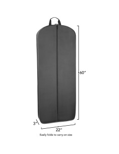 Bolsa de Viaje WallyBags 152 cm Tri-Fold para Prendas Negra 2