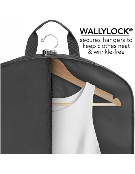 Bolsa de Viaje WallyBags 152 cm Tri-Fold para Prendas Negra