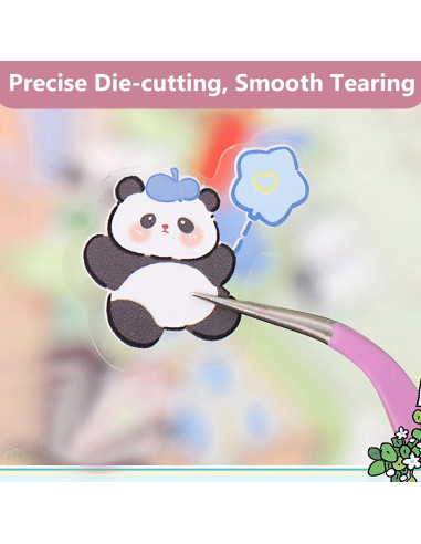 Set de Pegatinas 3D Reutilizables MVRPOWER - 4 Escenas DIY