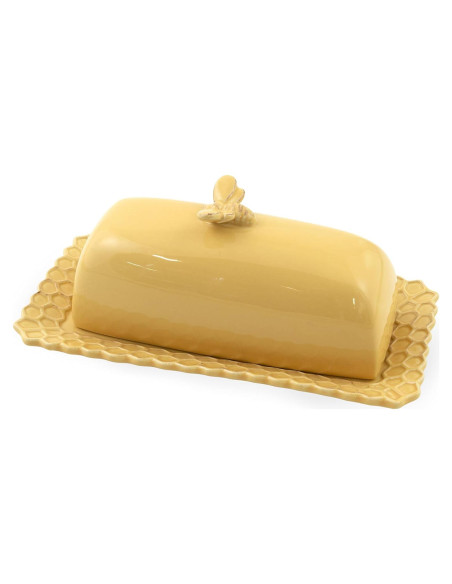 Plato de Mantequilla Cerámica Boston International 20.3x10.2cm