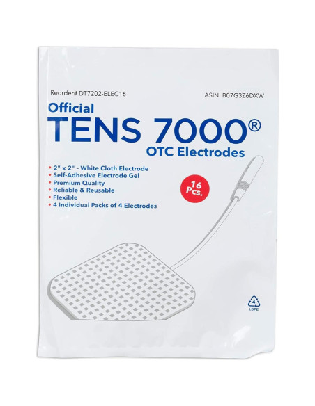 Almohadillas Electrodos TENS 7000 - Paquete de 48 Unidades