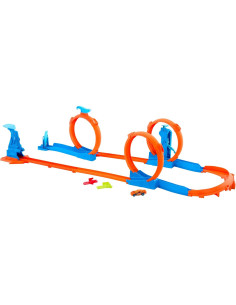 Paquete Triple Loop Hot Wheels - Creador de Pistas 1.05 kg 2