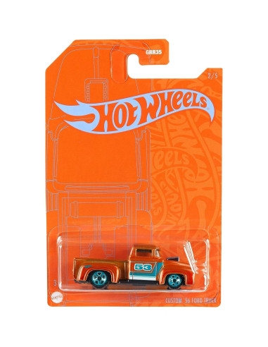 Hot Wheels Camión Personalizado '56 Ford 53 Aniversario 1:64