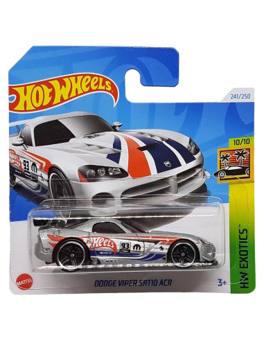 Hot Wheels Dodge Viper SRT10 ACR 1:64 - Mattel - ZAMAC