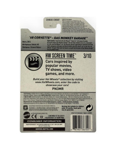 Hot Wheels 2017 Corvette Gas Monkey Garage 1:64 Escala 2