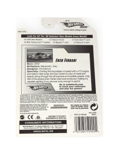 Hot Wheels Enzo Ferrari 2006 1:64 Escala Coleccionable 2