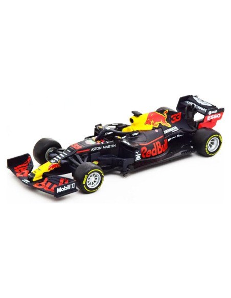 Bburago 1:43 Red Bull RB16 F1 Max Verstappen Modelo Diecast