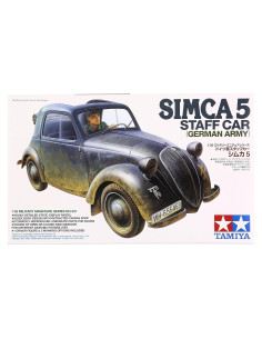 Modelo Tamiya Simca 5 Militar 1:35 con Detalles