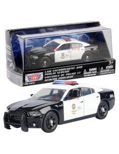 Coche de Policía Diecast Motormax 2011 Dodge Charger 1:43