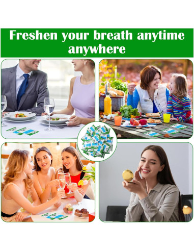 Toallitas de Limpieza Dental Timgle 200 Pcs para Dentaduras