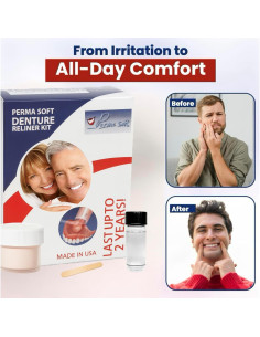 Kit de Relineado de Dentaduras Perma Soft - 1 Placa Individual 2