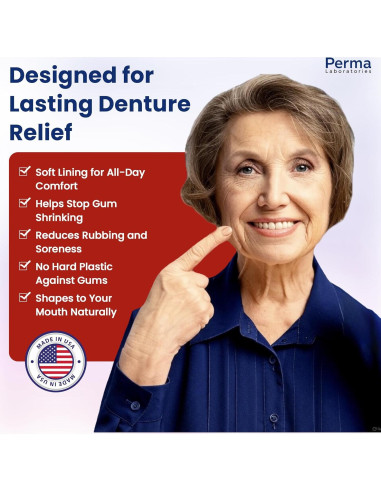 Kit de Relineado de Dentaduras Perma Soft - 1 Placa Individual