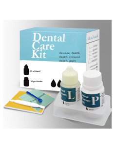 Kit de Cemento de Óxido de Zinc-Eugenol HUFLYI 15g + 10ml