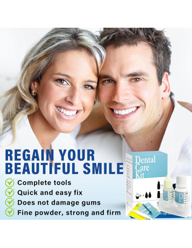 Kit de Cemento de Óxido de Zinc-Eugenol HUFLYI 15g + 10ml