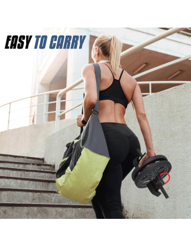 Rueda de Abdominales MADOG con Correas - Entrenamiento en Casa