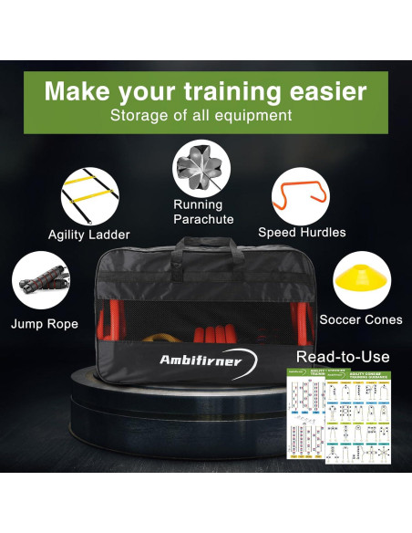 Conjunto de Entrenamiento de Agilidad Ambifirner - 6.1m