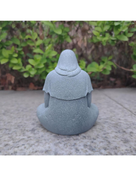 Escultura de Buda de Arenisca Livelyfish para Acuario 10.7cm