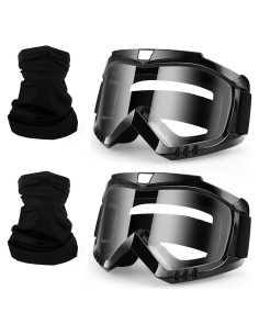 Gafas de Motocross 4-FQ 2-Pack con Bufanda Facial Transpirable