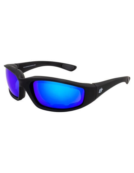 Gafas de sol Birdz Eyewear Oriole para motocicleta con lentes espejo