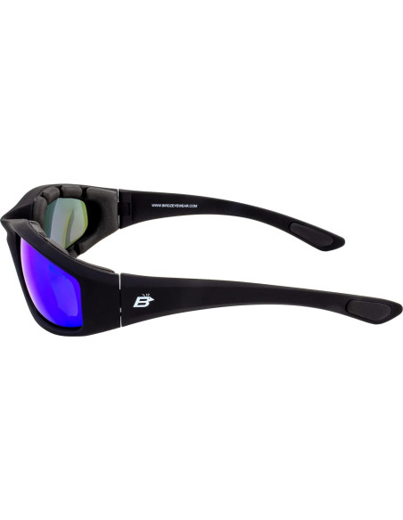 Gafas de sol Birdz Eyewear Oriole para motocicleta con lentes espejo
