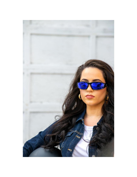 Gafas de sol Birdz Eyewear Oriole para motocicleta con lentes espejo