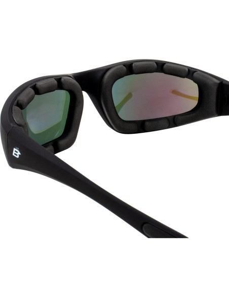 Gafas de sol Birdz Eyewear Oriole para motocicleta con lentes espejo
