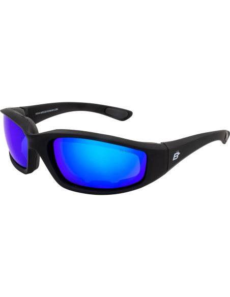 Gafas de sol Birdz Eyewear Oriole para motocicleta con lentes espejo