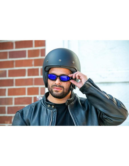 Gafas de sol Birdz Eyewear Oriole para motocicleta con lentes espejo