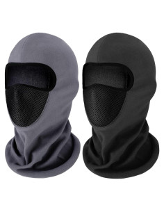 Máscara de Esquí Newcotte 2 Pcs Balaclava Térmica Polar