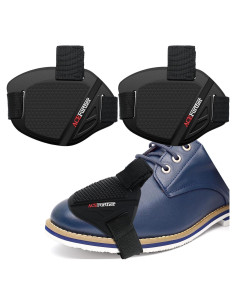 Protectores de Zapatos de Motocicleta Frienda - 2 Piezas Goma Negra