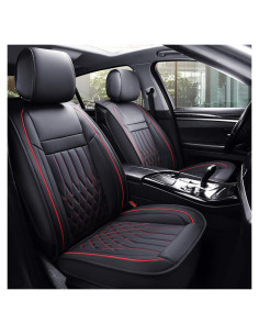 Fundas de Asiento de Coche Aierxuan 5 Piezas Impermeables