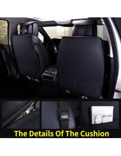 Fundas de Asiento de Coche Aierxuan 5 Piezas Impermeables 2