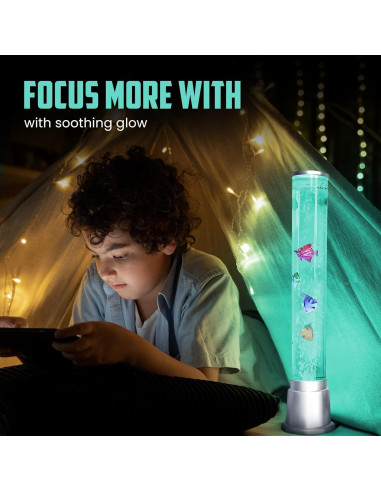 Lámpara de Lava Sensorial LED Shop LC 63.5 cm Multicolor