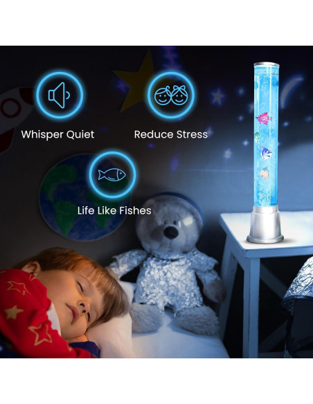 Lámpara de Lava Sensorial LED Shop LC 63.5 cm Multicolor