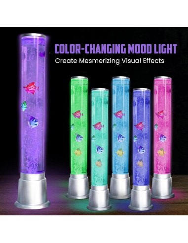 Lámpara de Lava Sensorial LED Shop LC 63.5 cm Multicolor